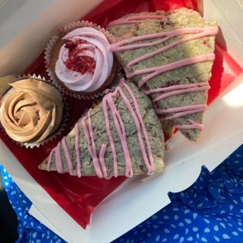 Ruby Baking - Chocolate cupcake, strawberry cupcake, raspberry scones. - Gluten-Free Near Me - Rockwall, Texas