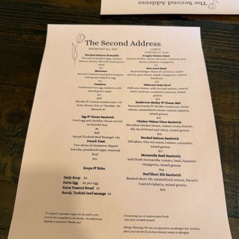 The Second Address - New American Near Me - Washington, DC, District of Columbia