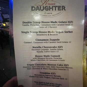 Rose’s Daughter - Italian Near Me - Delray Beach, Florida