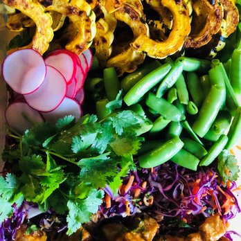 Lemon & Thyme - Bali Bowl with Peanut Tofu! - Food Delivery Services Near Me Lemon & Thyme - Bali Bowl with Peanut Tofu! - Food Delivery Services Near Me