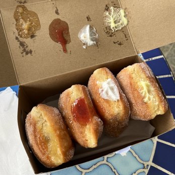 Tex Drive In - Malasada! Yum! So big and delicious - Fast Food Near Me - Honokaa, Hawaii