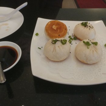 The Bund - The fried buns.  Too bad these feature raw fillings...ick. - Shanghainese Near Me - Forest Hills, New York