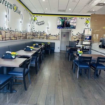 The Green Olive Downtown Oxnard - Inside the restaurant - Mediterranean Near Me - Oxnard, California The Green Olive Downtown Oxnard - Inside the restaurant - Mediterranean Near Me - Oxnard, California