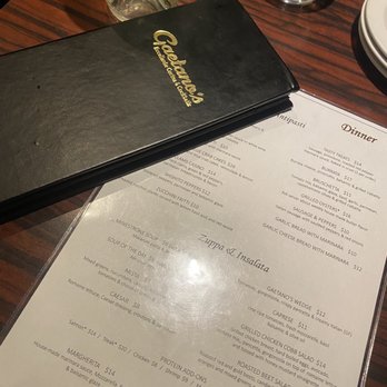 Gaetano's - Menu - Italian Near Me - Denver, Colorado