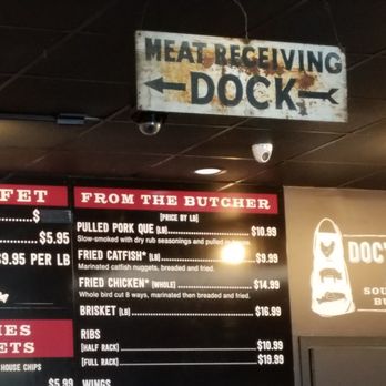 Doc's Barbeque and Southern Buffet - Loved the old signage - Barbeque Near Me - Columbia, South Carolina