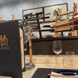 Tomodachi Sushi - The bar area, definitely recommend having a seat