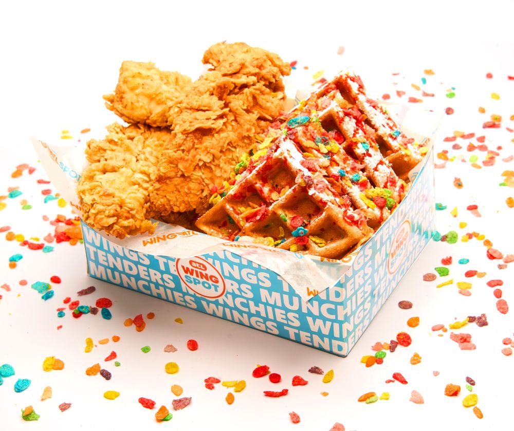 Food from ATL Wing Spot