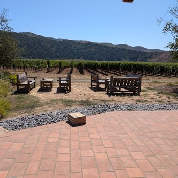 Sanford Winery - Vineyard from the back patio. - Wineries Near Me - Lompoc, California Sanford Winery - Vineyard from the back patio. - Wineries Near Me - Lompoc, California