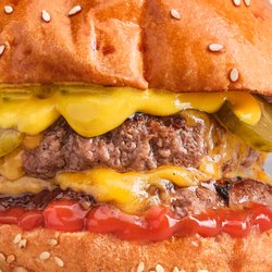 Le Camion qui Fume - Parmentier - Double cheeseburger