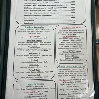 Ranch House Restaurant - Another picture of the menu - American Near Me - Tampa, Florida Ranch House Restaurant - Another picture of the menu - American Near Me - Tampa, Florida