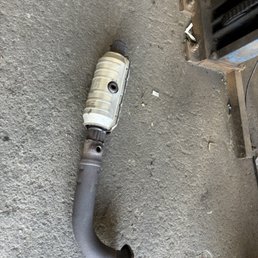 Cat was welded on backwards from this shop. Cat was welded on backwards from this shop.
