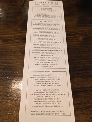 Menu photo 4 Coopershill Peterborough, NH Menu photo 4 Coopershill Peterborough, NH