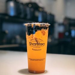 Purl Tea - Thai tea ice blend with boba