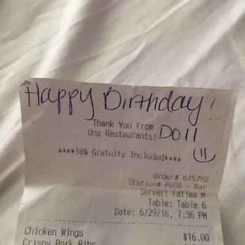 One Dine - Some servers just love there job! Which makes it great for the customers - New American Near Me - New York, New York One Dine - Some servers just love there job! Which makes it great for the customers - New American Near Me - New York, New York