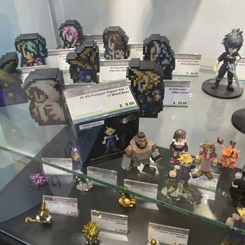 Square Enix Cafe & Shop - Merchandise on display - Themed Cafes Near Me - Los Angeles, California Square Enix Cafe & Shop - Merchandise on display - Themed Cafes Near Me - Los Angeles, California