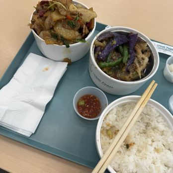 Urban Feast - Garlic Eggplant & Green Beans and pork - Chinese Near Me - Cerritos, California Urban Feast - Garlic Eggplant & Green Beans and pork - Chinese Near Me - Cerritos, California