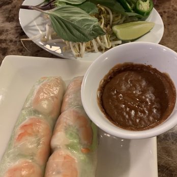 Vietnamese Noodles - Spring Rolls with Peanut Sauce - Noodles Near Me - Palmdale, California Vietnamese Noodles - Spring Rolls with Peanut Sauce - Noodles Near Me - Palmdale, California