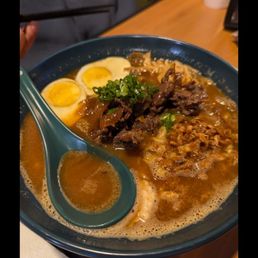 Miso Ramen with beef bulgogi
