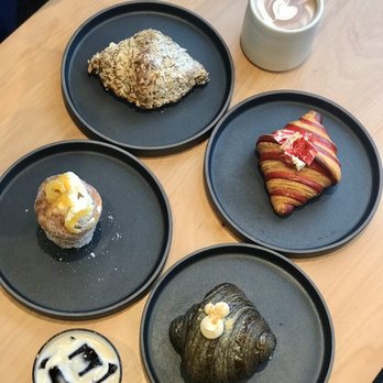 Nemesis Coffee - Almond croissant Cruffin Strawberry Cheesecake Banana Toffee - Bakeries Near Me - North Vancouver, British Columbia Nemesis Coffee - Almond croissant Cruffin Strawberry Cheesecake Banana Toffee - Bakeries Near Me - North Vancouver, British Columbia
