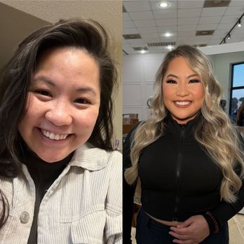 VP Skin Studio - Before and after make up transformation - Makeup Artists Near Me - Webster, Texas VP Skin Studio - Before and after make up transformation - Makeup Artists Near Me - Webster, Texas