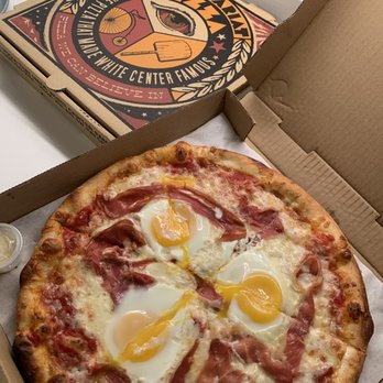 Proletariat Pizza - Ham and Egg pizza is a great choice so tasty! - Pizza Near Me - Seattle, Washington Proletariat Pizza - Ham and Egg pizza is a great choice so tasty! - Pizza Near Me - Seattle, Washington
