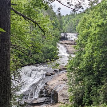 Triple Falls Trailhead - Dupont State Forest - Triple Falls Trailhead and Lookout - Hiking Near Me - Cedar Mountain, North Carolina