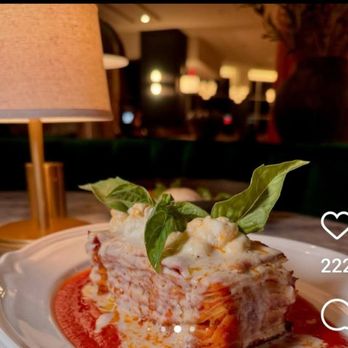 Zio's - What the influencers promote the lasagna to look like ... - Italian Near Me - Las Vegas, Nevada