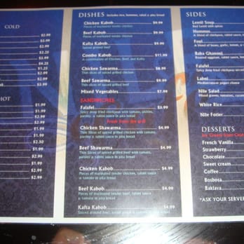 Nile Cafe - Mediterranean Near Me - Long Beach, California