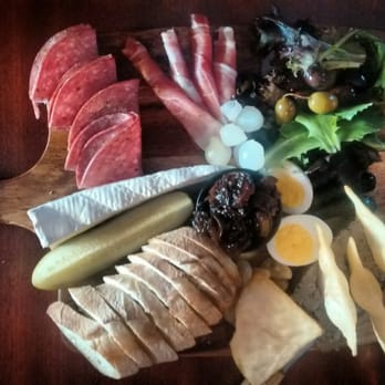 The Riverside - Chacuterie Board. Jamie, the owner's favourite thing.  Great for sharing.  Huuuge! - Hotels Near Me - Norland, Ontario