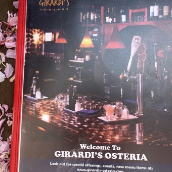 Girardi's Osteria - Menu - Italian Near Me - Edmonds, Washington