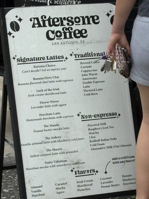 Menu photo 5 Aftersome Coffee San Antonio, TX Menu photo 5 Aftersome Coffee San Antonio, TX