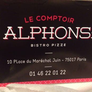 Le Comptoir d'alphonse - French Near Me - Paris, 75 Le Comptoir d'alphonse - French Near Me - Paris, 75
