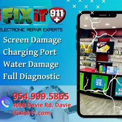 IFixit911 Electronic Repair Experts - I Fix iT 911 (954)999-5865 Your Electronic Repair center Located in Davie, FL