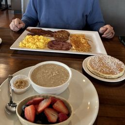Texas Plate and Oatmeal