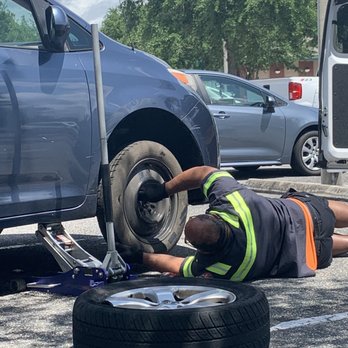 Mavis Tires & Brakes - AAA putting on my spare tire For my van. - Tires Near Me - Oviedo, Florida