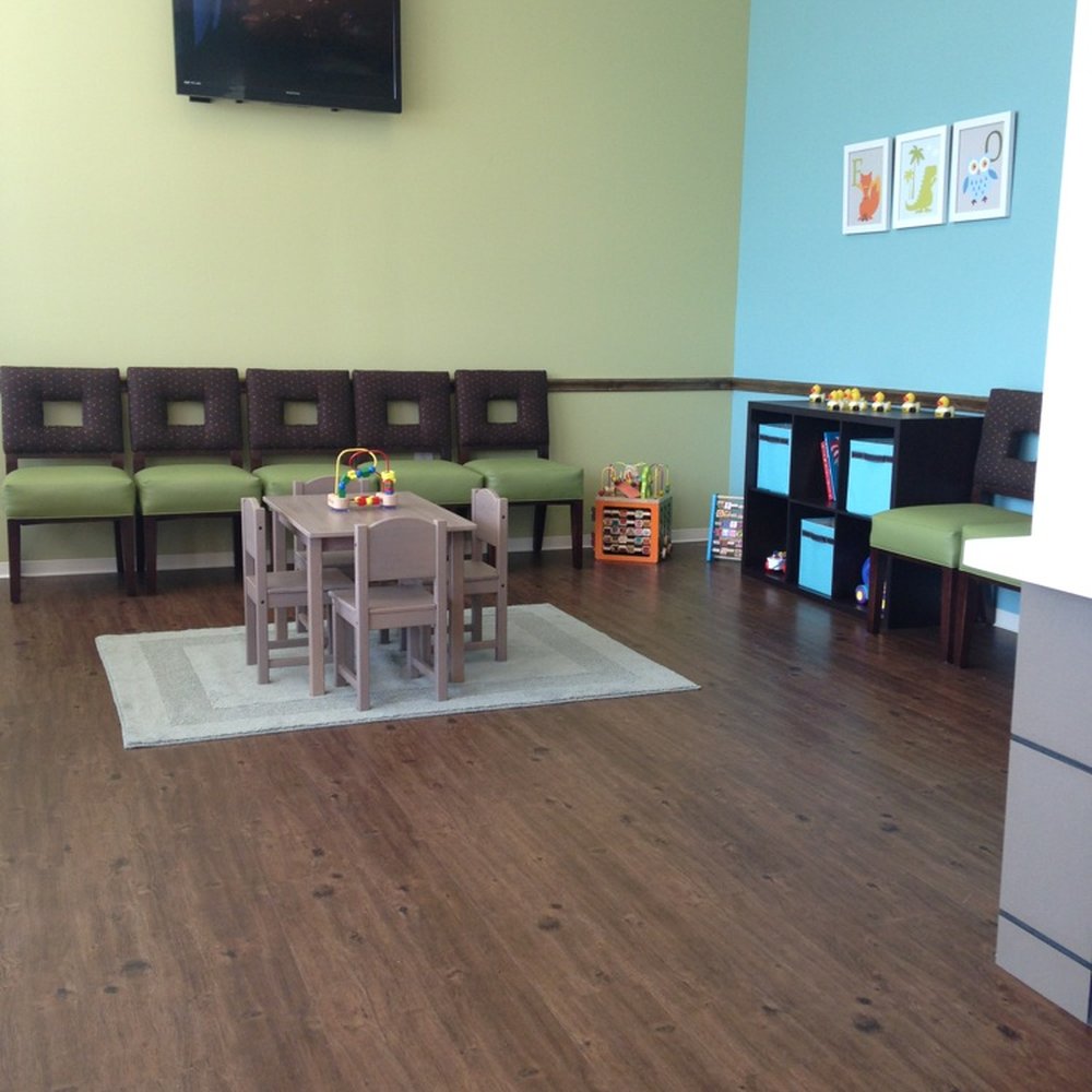 Look how nice this waiting room is!