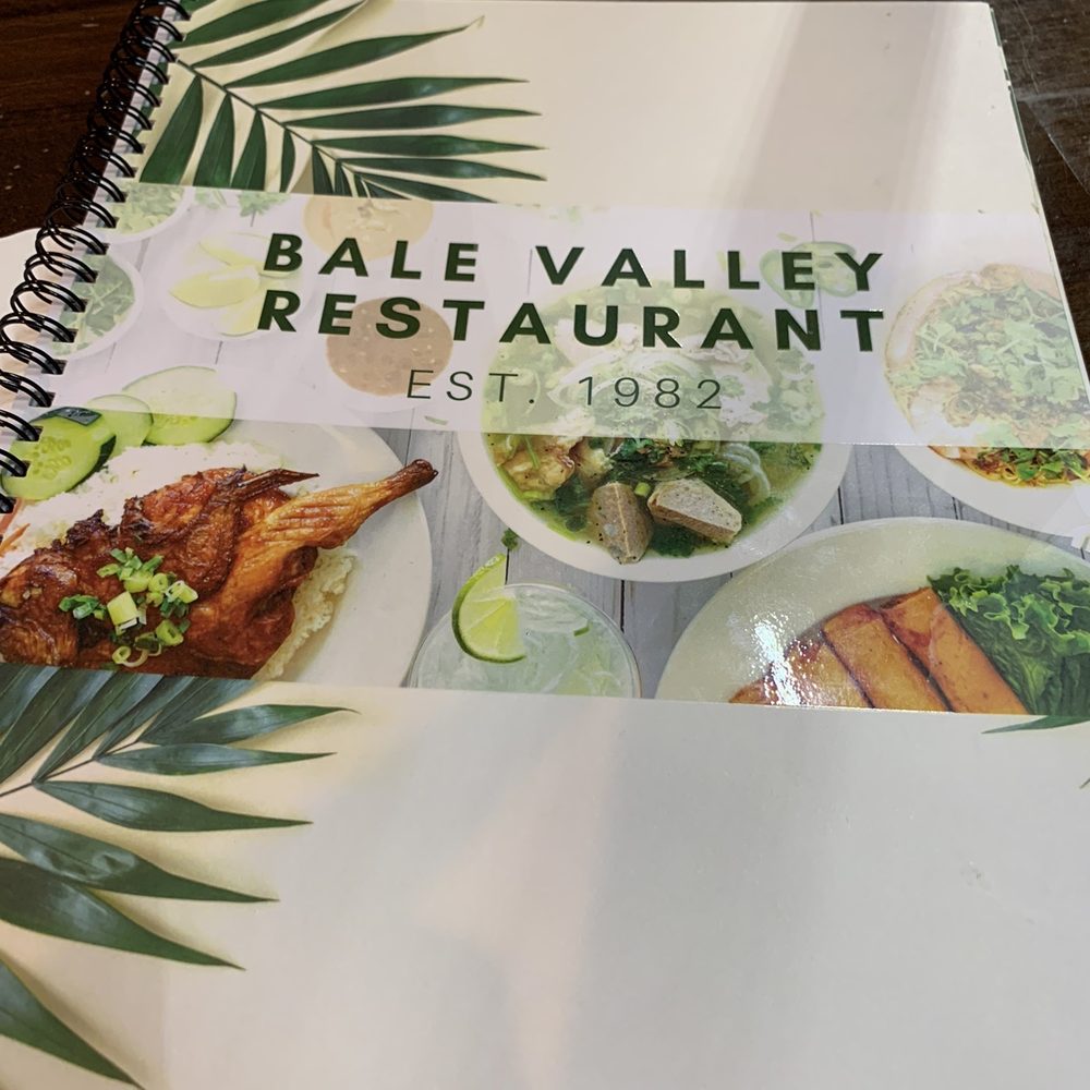 Bale Valley Restaurant - Vietnamese Near Me - Canoga Park, California
