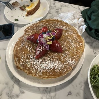 Breakfast At Barneys - Gold leaf pancakes. - Breakfast & Brunch Near Me - Atlanta, Georgia