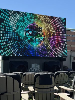 Rooftop Cinema Club Downtown Ft Worth by null