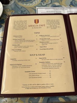 Menu photo 2 Amalia Cafe St Thomas, VI Menu photo 2 Amalia Cafe St Thomas, VI