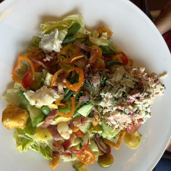 Seafood Bar at The Breakers - Chopped wedge with seafood salad - Seafood Near Me - Palm Beach, Florida Seafood Bar at The Breakers - Chopped wedge with seafood salad - Seafood Near Me - Palm Beach, Florida