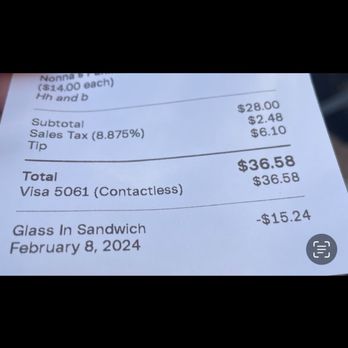 Gunther’s - There was glass in my sandwich like half an inch long...a shard of glass. I had to ask to refund the whole thing - Breakfast & Brunch Near Me - Ridgewood, New York