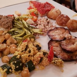 Albergo Ristorante Da Ventura - Vorspeisen vom Wagen...