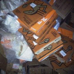 Little Caesars Pizza - Pizza tossed into the dumpster. Nothing wrong with them.