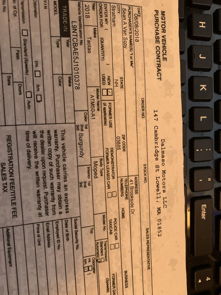 DALMASO MOTORS Updated July 2024 147 Cambridge St, Lowell