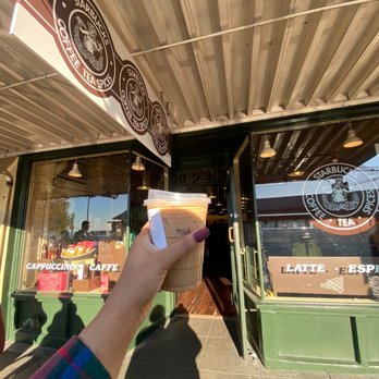 Starbucks - Iced vanilla latte - Coffee & Tea Near Me - Seattle, Washington