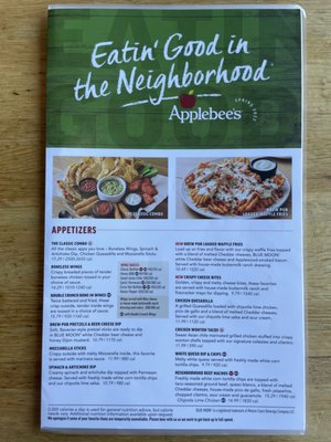 Menu photo 1 Applebee's Grill + Bar Yuma, AZ