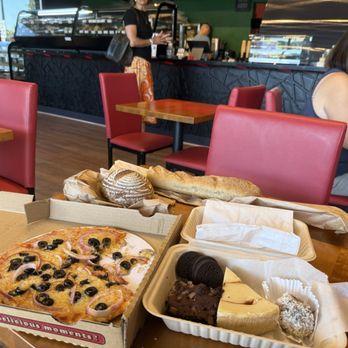 Gluten OFF Bakery - I ordered a vegan pizza, fudge brownie, cheesecake, chocolate cupcake, carrot /coconut ball and dill sourdough boule! What an adventure! - Bakeries Near Me - Fair Oaks, California