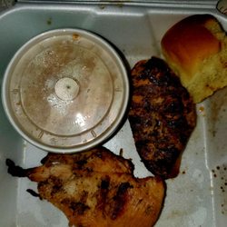 Pollo Tropical - Grilled Chicken and brown rice