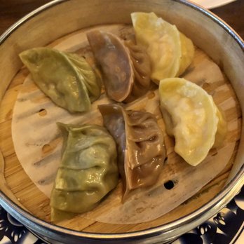 Trendy Dumpling - 3 Color Mix Dumpling - Noodles Near Me - Houston, Texas Trendy Dumpling - 3 Color Mix Dumpling - Noodles Near Me - Houston, Texas